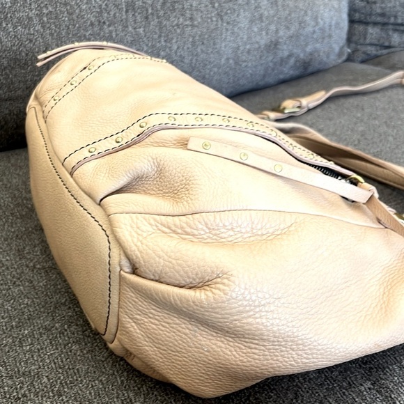 OrYany large Taupe leather Hobo Bucket handbag tote bag - Picture 8 of 16